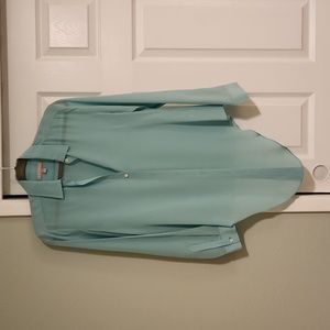 Banana Republic silk button blouse
